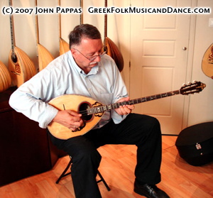 John with Bouzouki, 2006